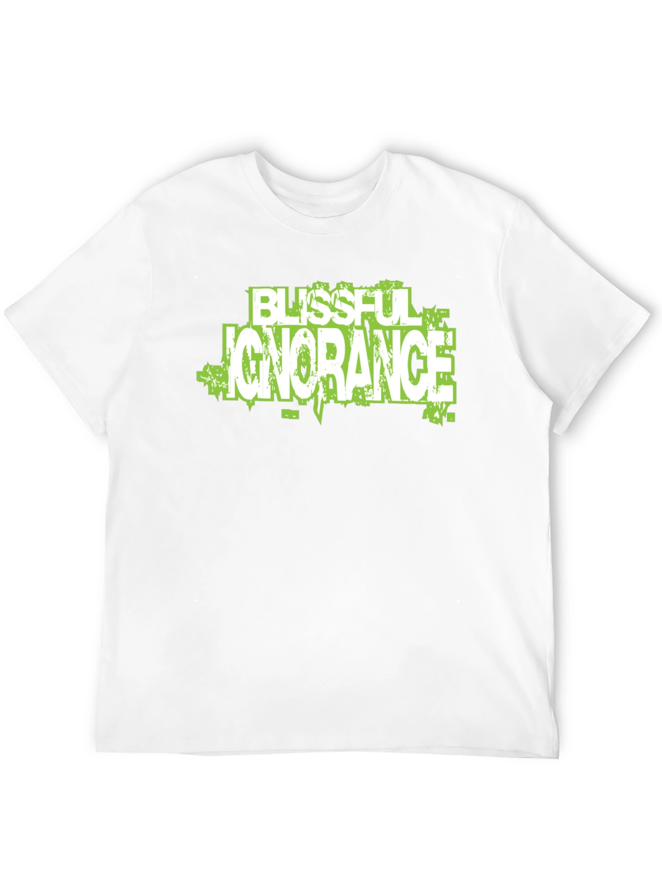 Blissful Ignorance Graphic Tee - Trendy Design