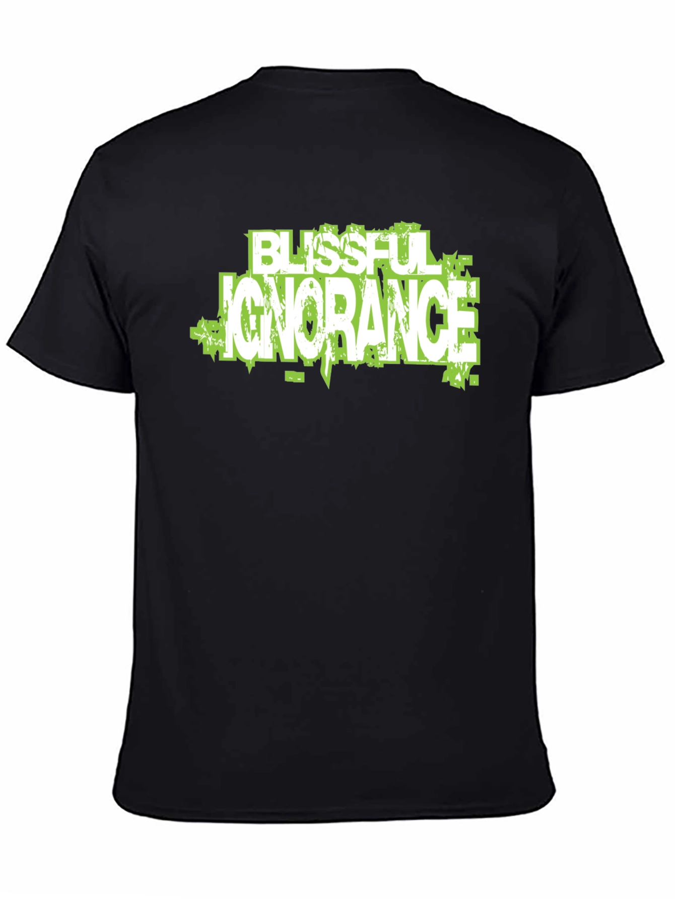 Blissful Ignorance Graphic Tee - Trendy Design
