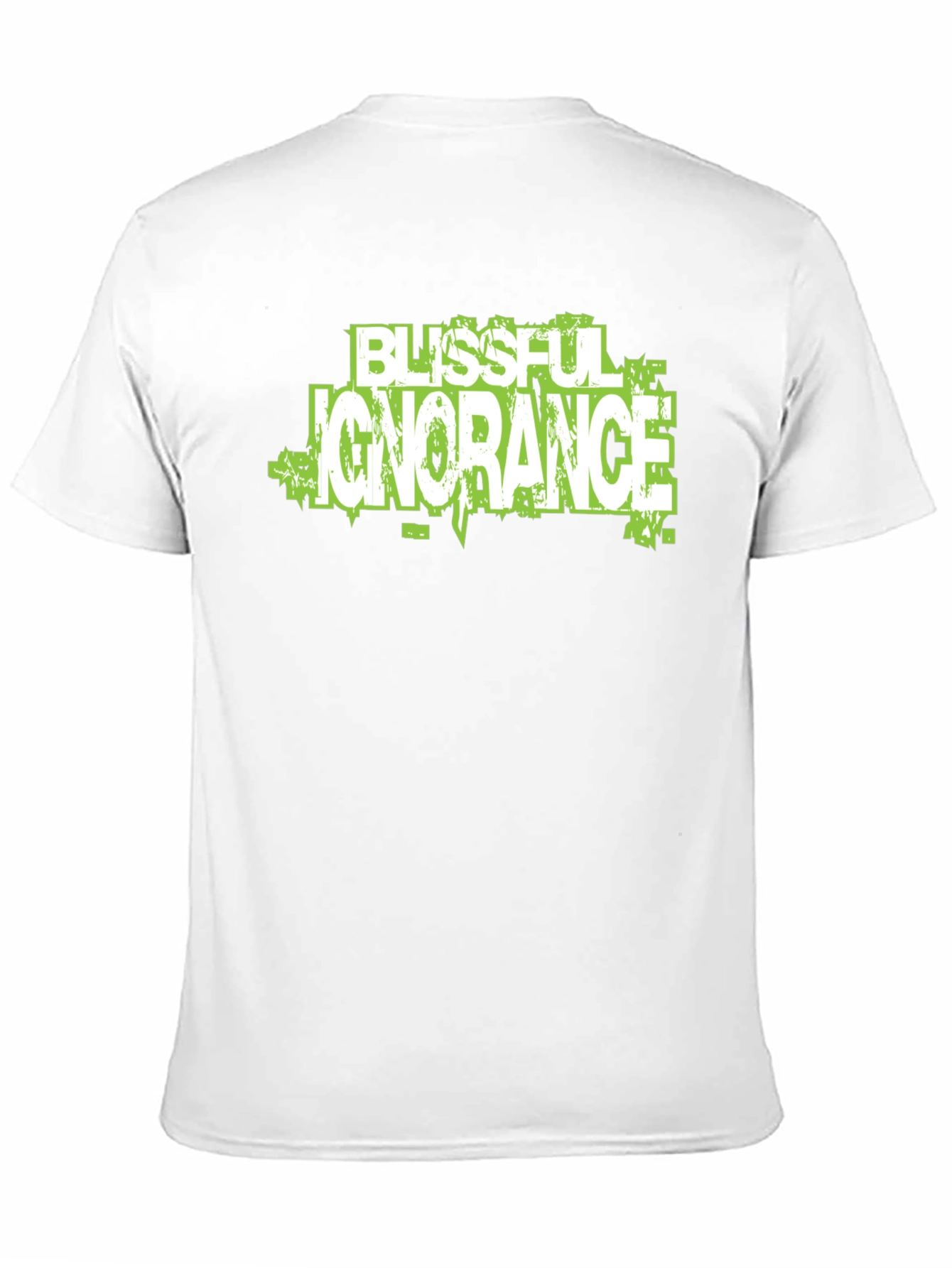 Blissful Ignorance Graphic Tee - Trendy Design