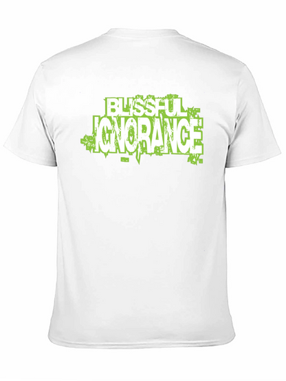 Blissful Ignorance Graphic Tee - Trendy Design