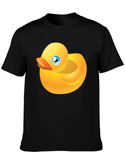 Duck Graphic Black T-Shirt