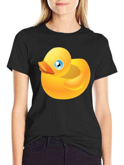 Duck Graphic Black T-Shirt