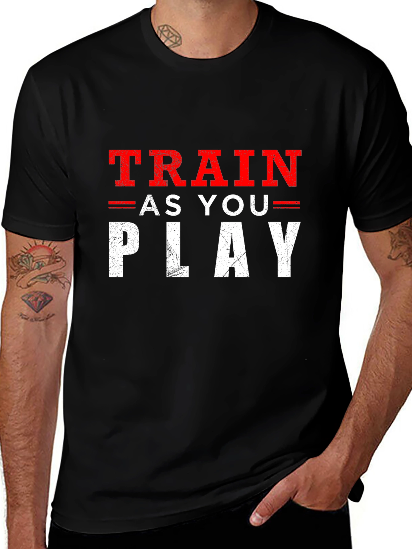Train As You Play Graphic T-Shirt