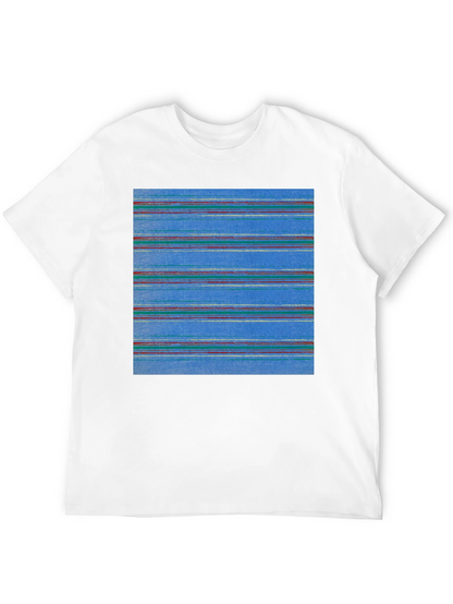 Striped Pattern Tee - Casual Wear