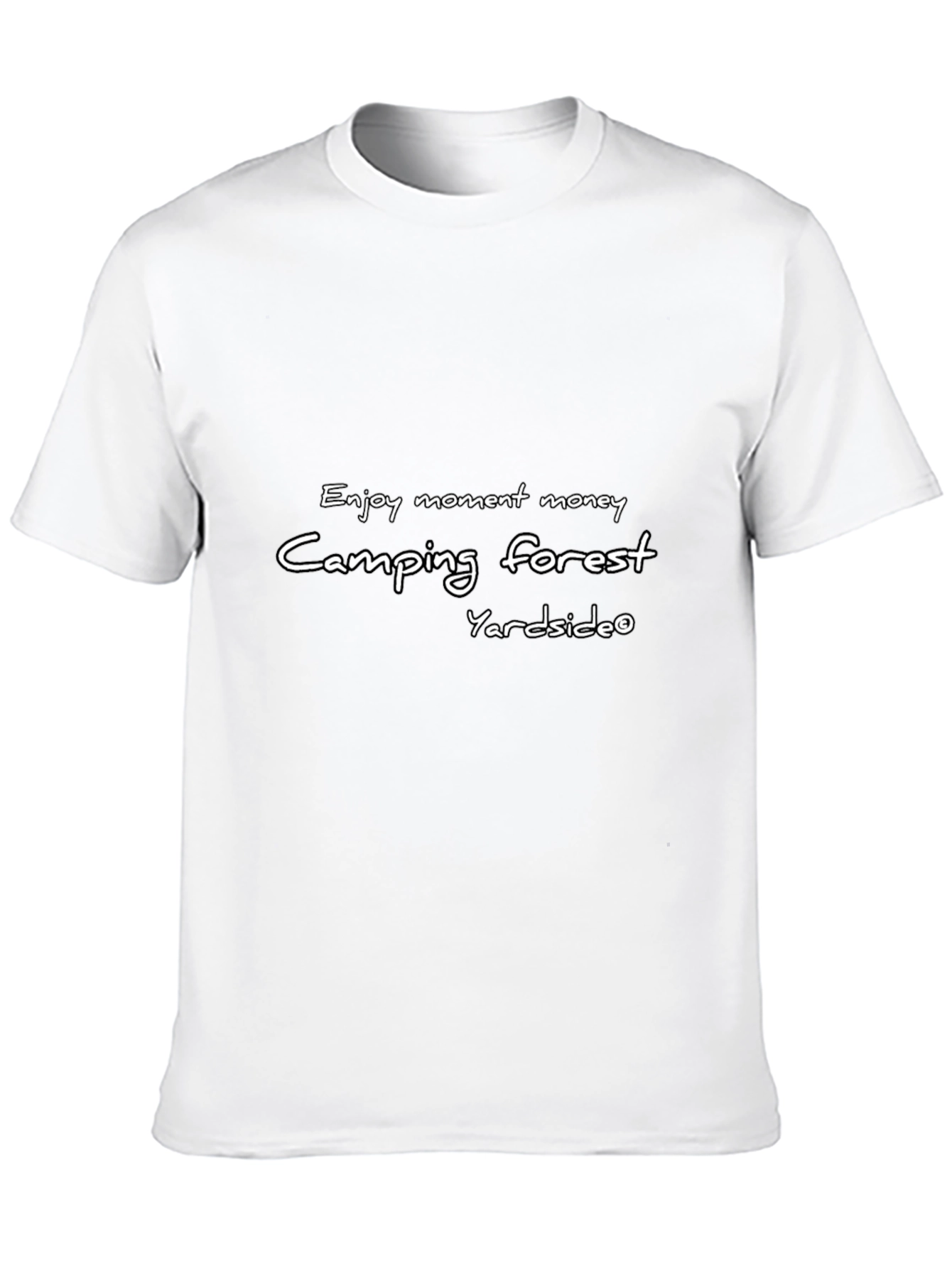 Camping Forest Graphic Tee - Enjoy the Moment