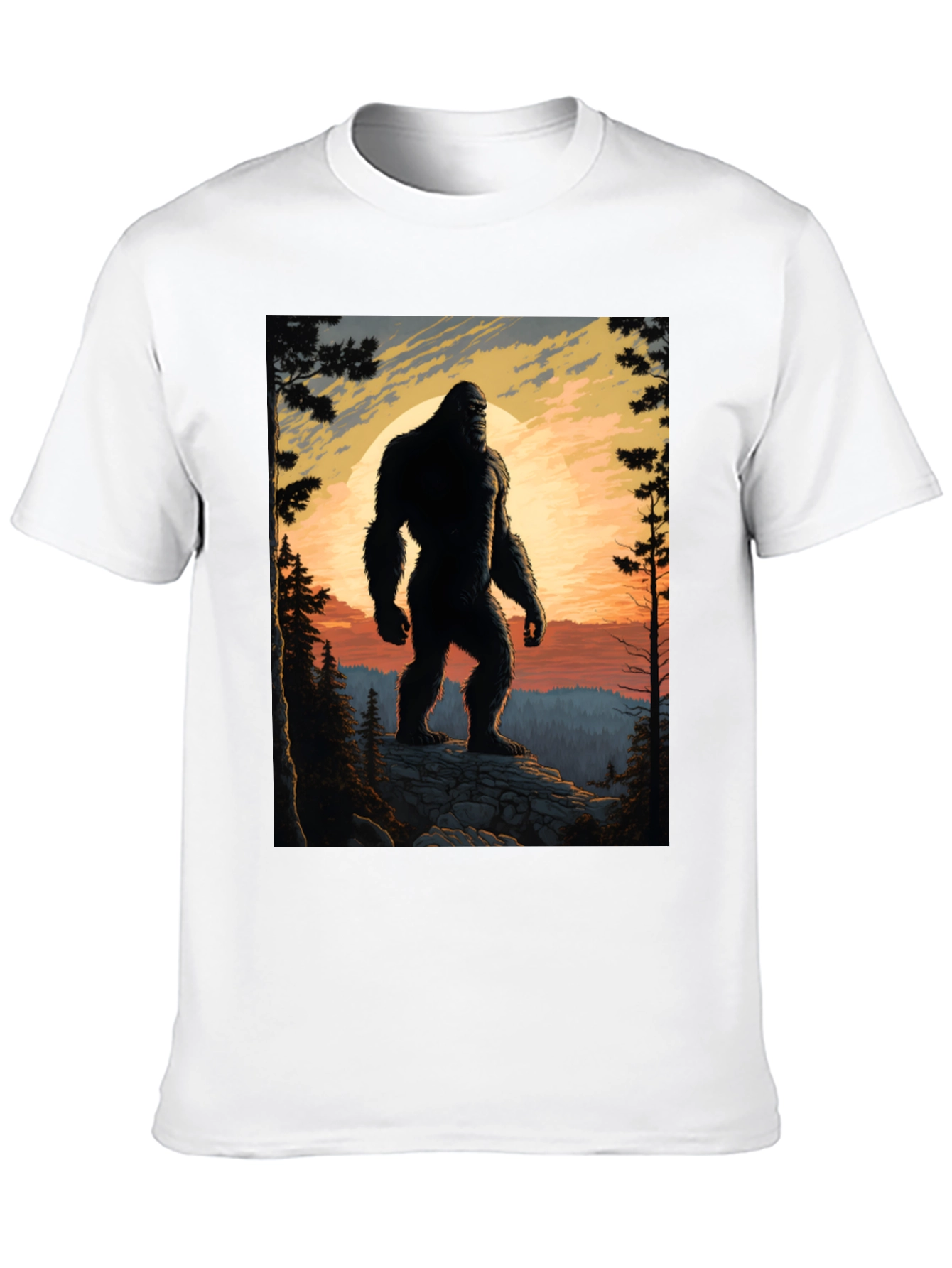Bigfoot Sunset Tee