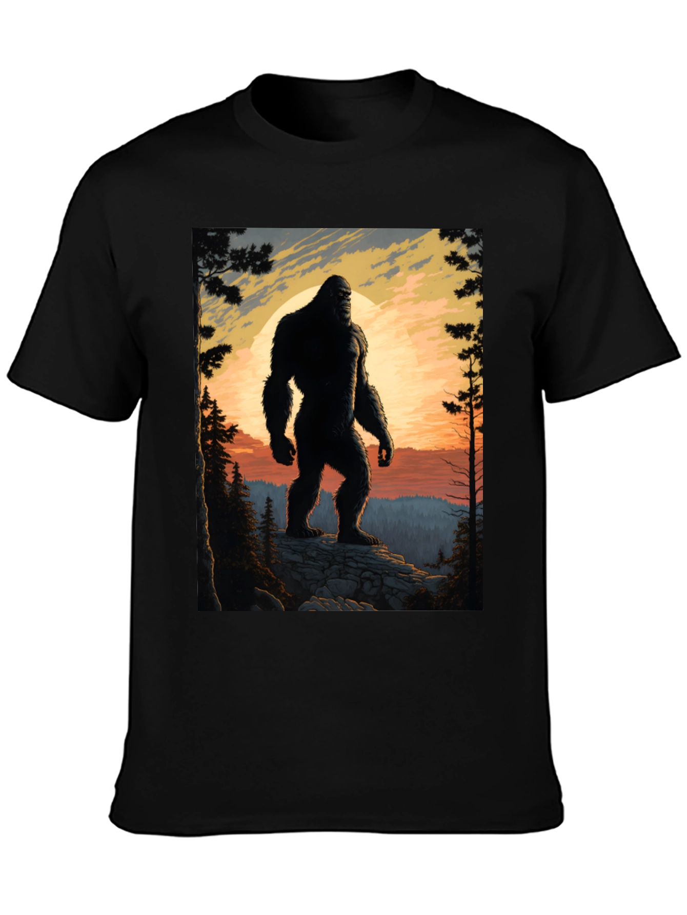 Bigfoot Sunset Tee
