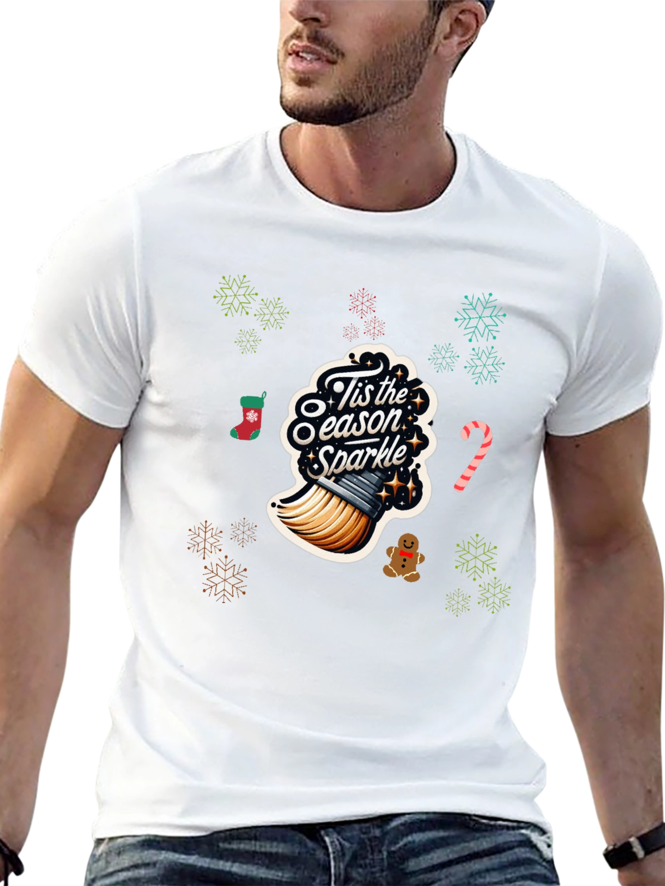 Tis the Season Sparkle Christmas T-Shirt