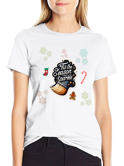 Tis the Season Sparkle Christmas T-Shirt