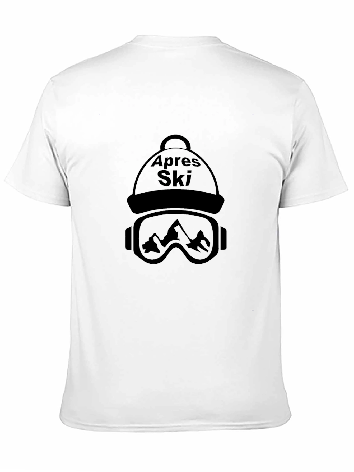 Apres Ski T-Shirt - Skiing Mountain Graphic Tee