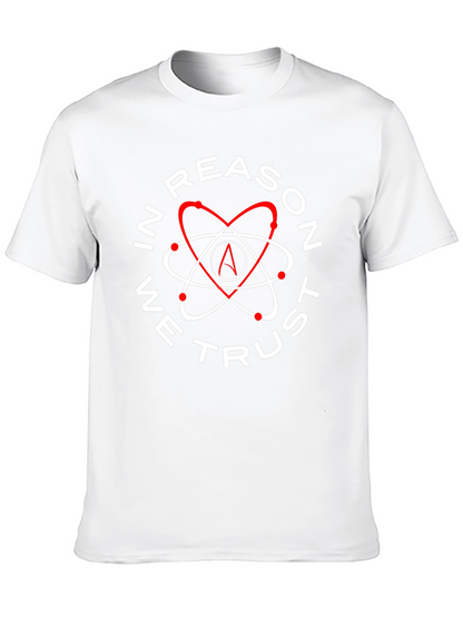 In Reason We Trust Atheist Atom T-Shirt