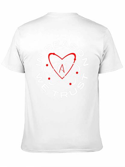 In Reason We Trust Atheist Atom T-Shirt