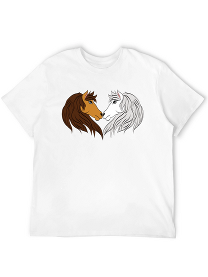 Yin Yang Horse Graphic Tee