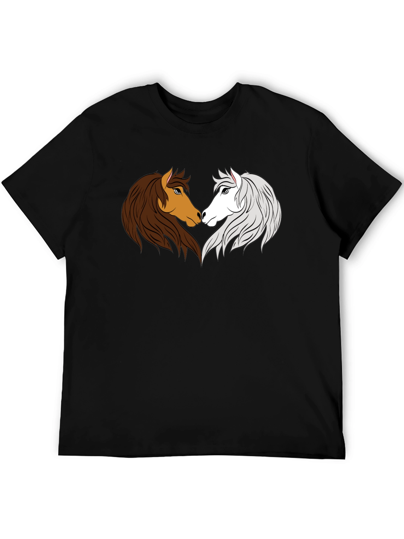 Yin Yang Horse Graphic Tee