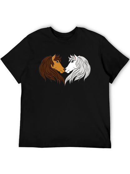 Yin Yang Horse Graphic Tee