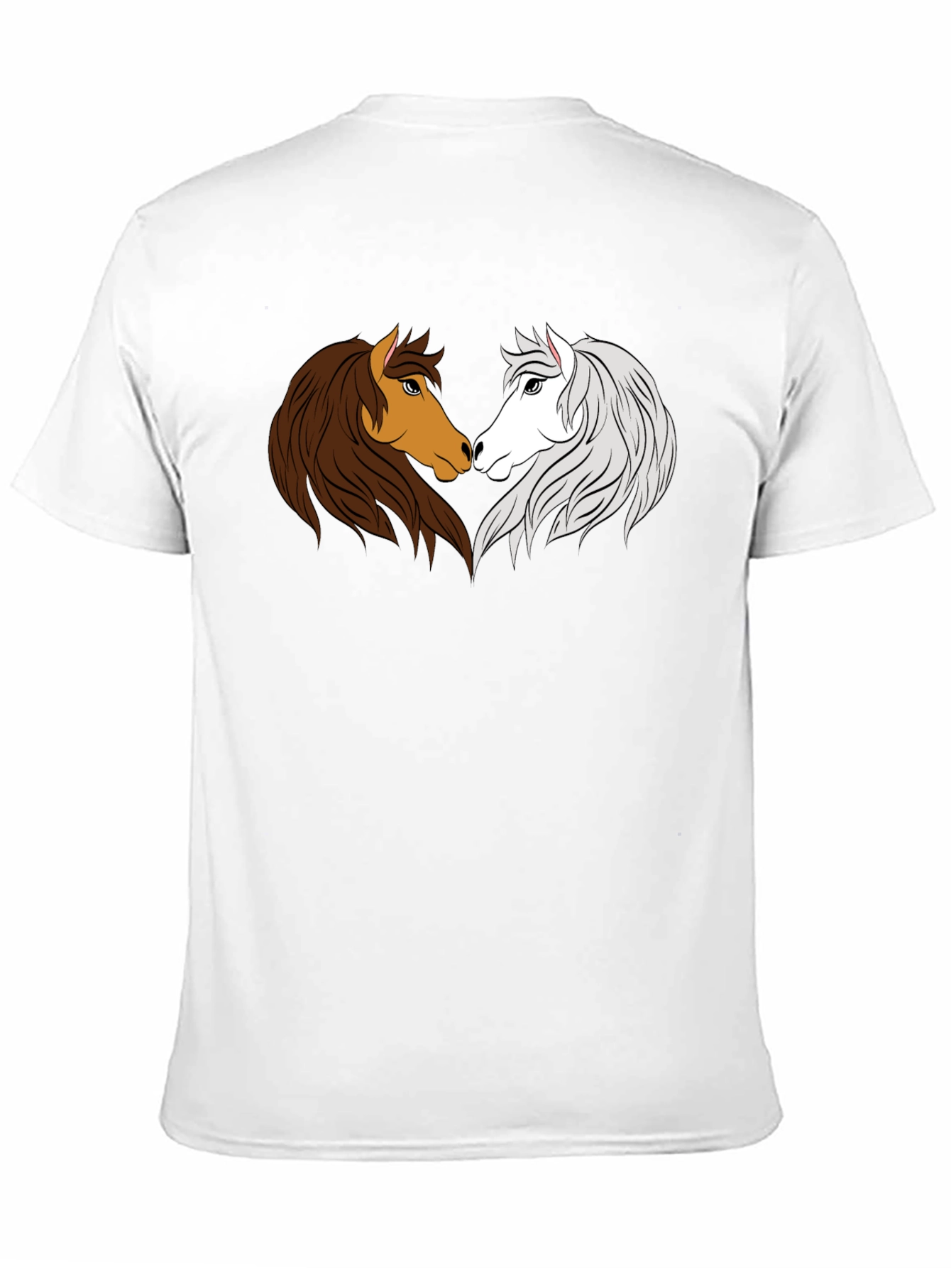 Yin Yang Horse Graphic Tee