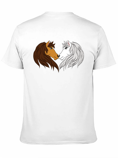 Yin Yang Horse Graphic Tee