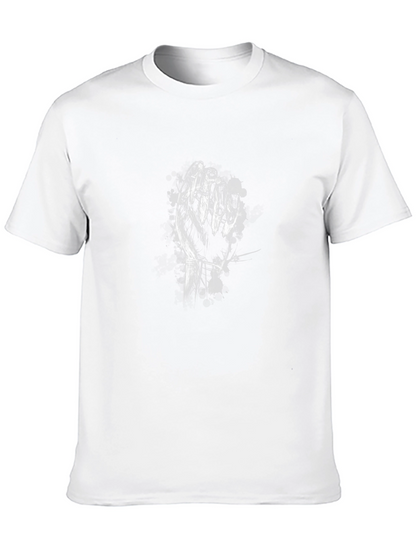 Abstract Hand Graphic Black T-Shirt