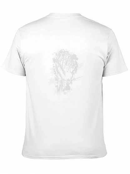 Abstract Hand Graphic Black T-Shirt