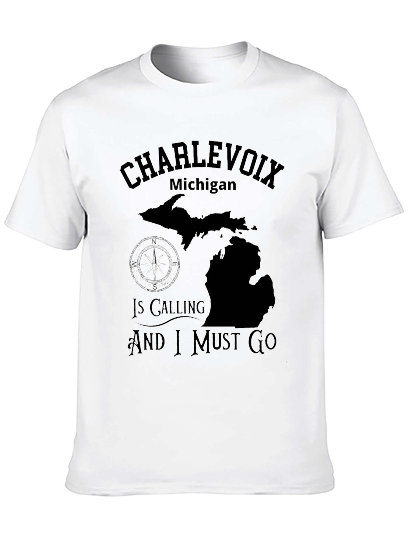Charlevoix Michigan Calling T-Shirt