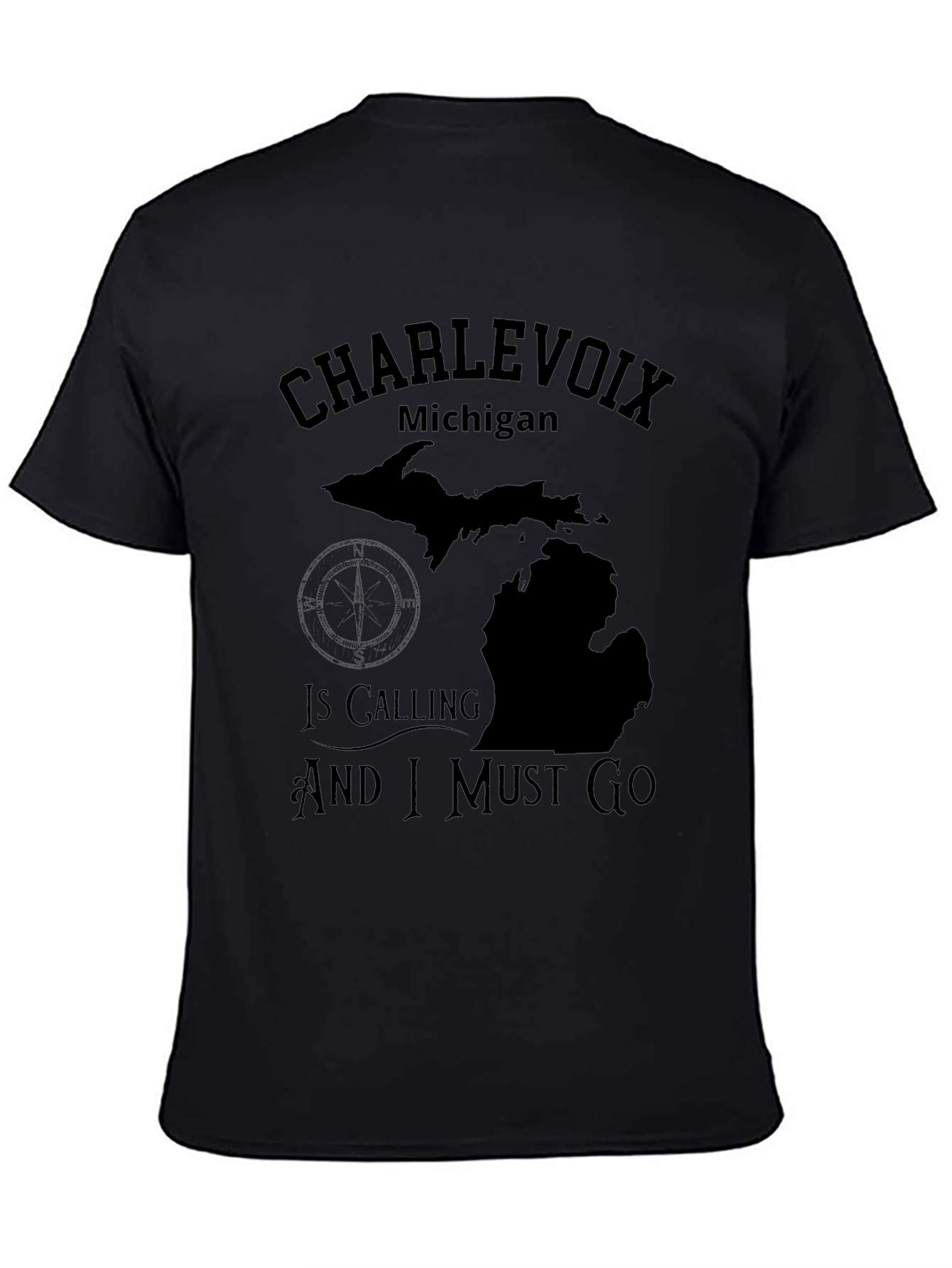 Charlevoix Michigan Calling T-Shirt