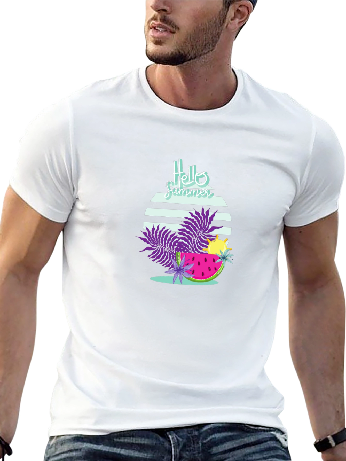 Hello Summer Graphic Tee