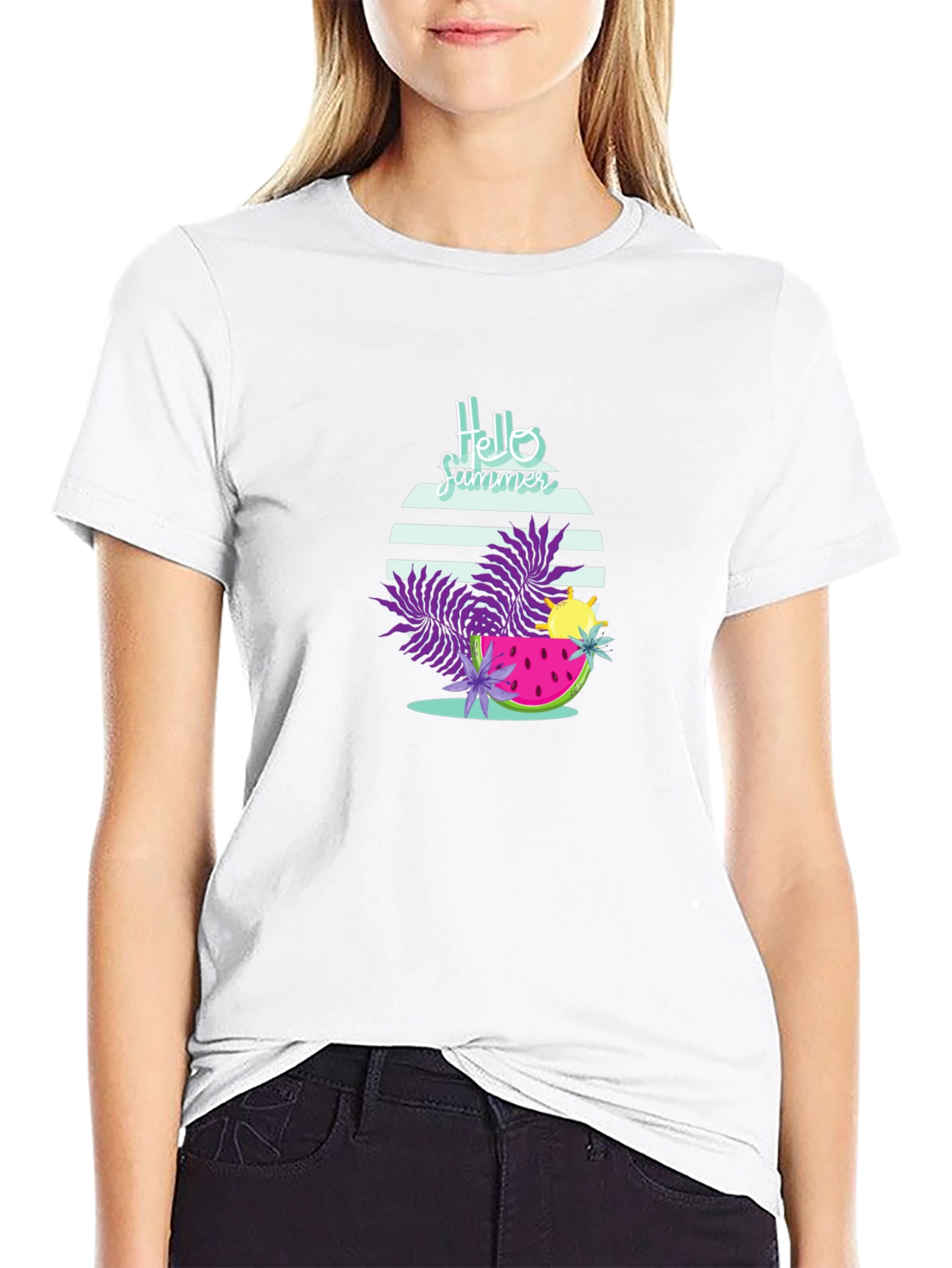 Hello Summer Graphic Tee