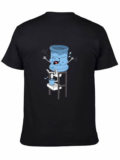 Funny Water Cooler Cartoon T-Shirt