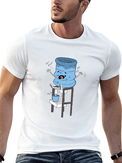 Funny Water Cooler Cartoon T-Shirt
