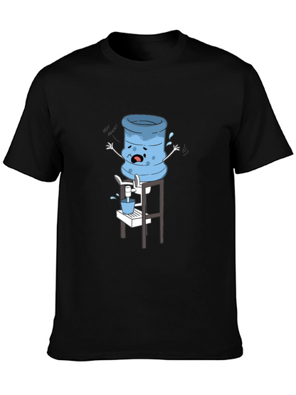 Funny Water Cooler Cartoon T-Shirt