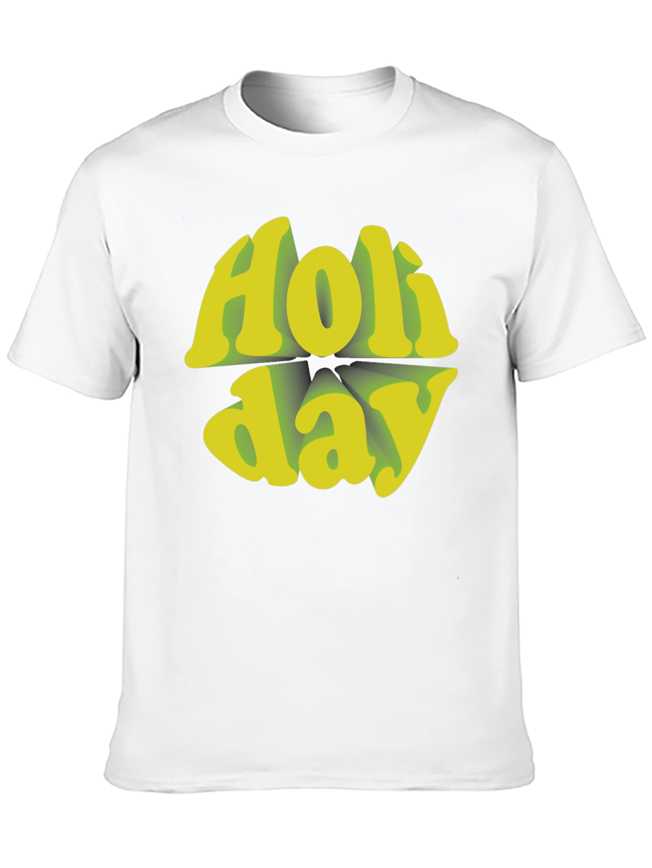Holiday Graphic Tee - Retro Style Black T-Shirt