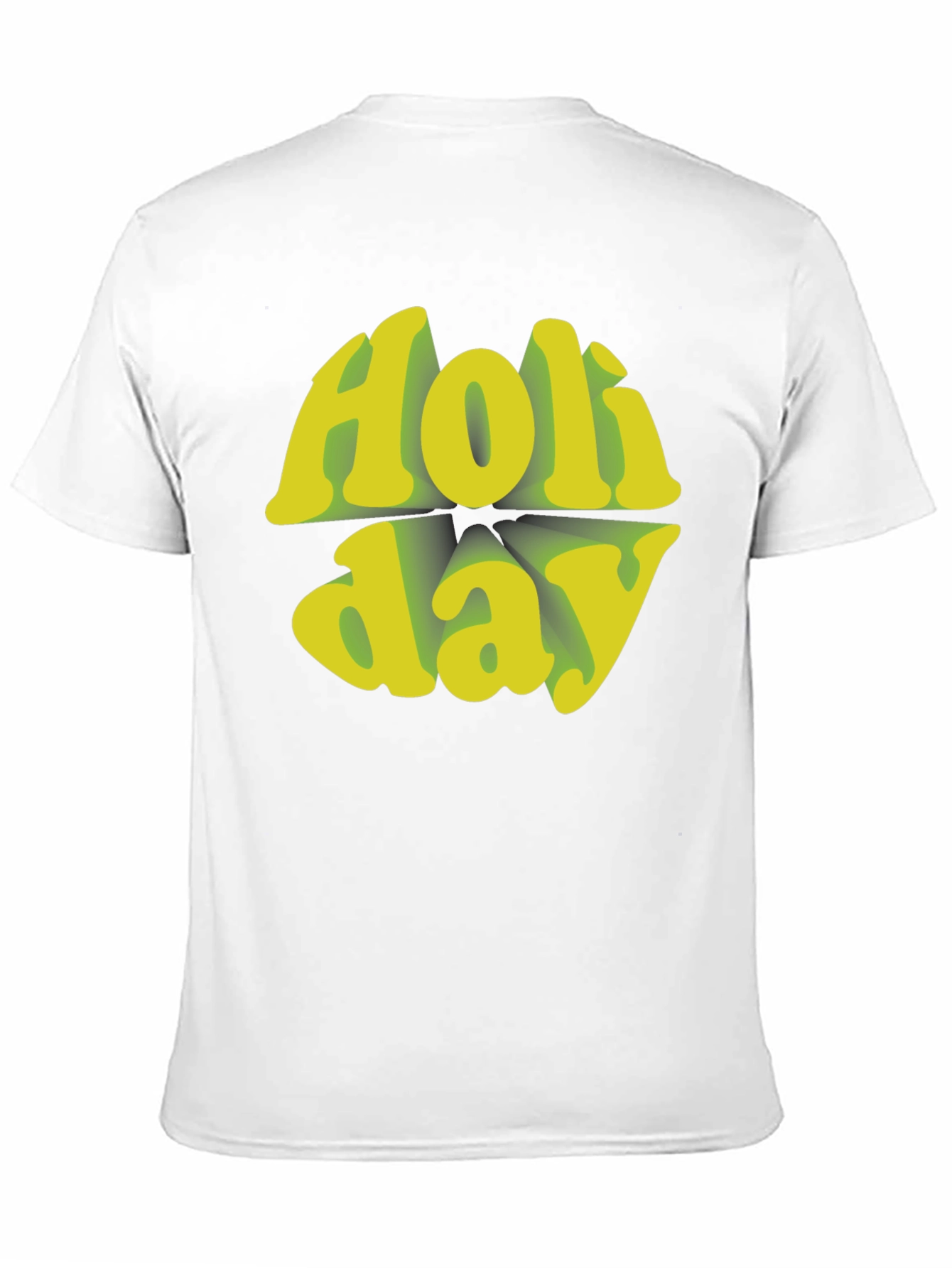 Holiday Graphic Tee - Retro Style Black T-Shirt