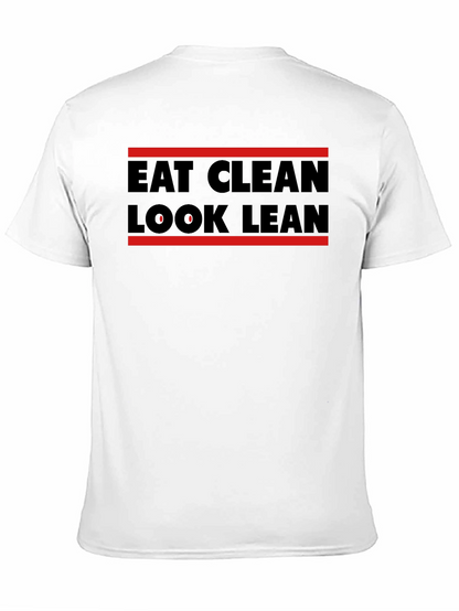 Eat Clean Look Lean Graphic T-Shirt