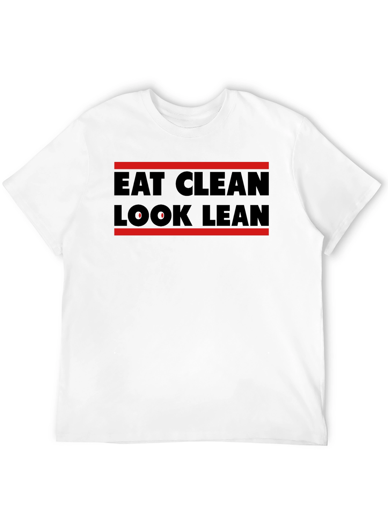 Eat Clean Look Lean Graphic T-Shirt
