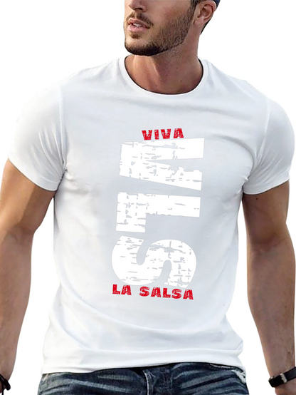 Viva Salsa T-Shirt - Unique Distressed Design