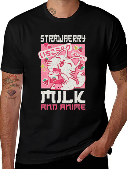 Strawberry Milk and Anime T-Shirt