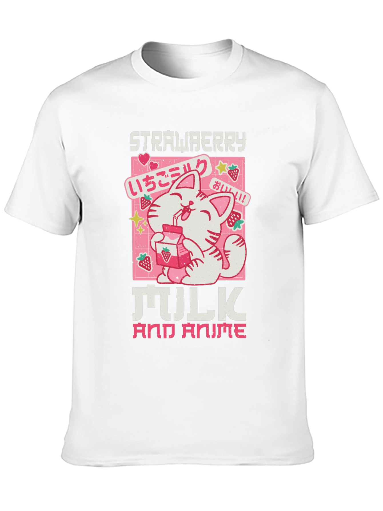 Strawberry Milk and Anime T-Shirt