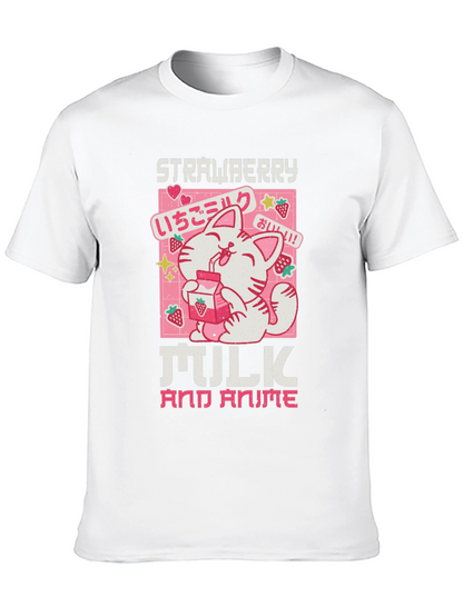 Strawberry Milk and Anime T-Shirt