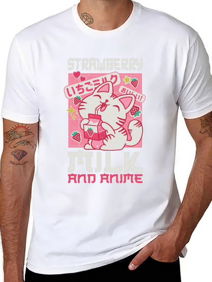 Strawberry Milk and Anime T-Shirt