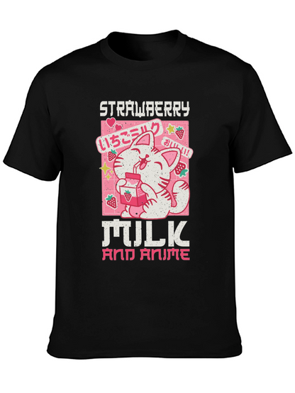 Strawberry Milk and Anime T-Shirt