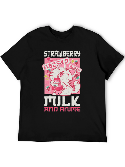 Strawberry Milk and Anime T-Shirt