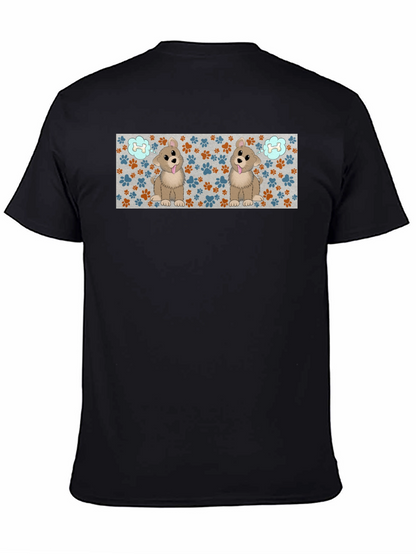 Cute Puppy Paw Print T-Shirt