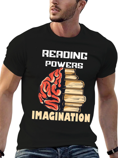 Reading Powers Imagination T-Shirt