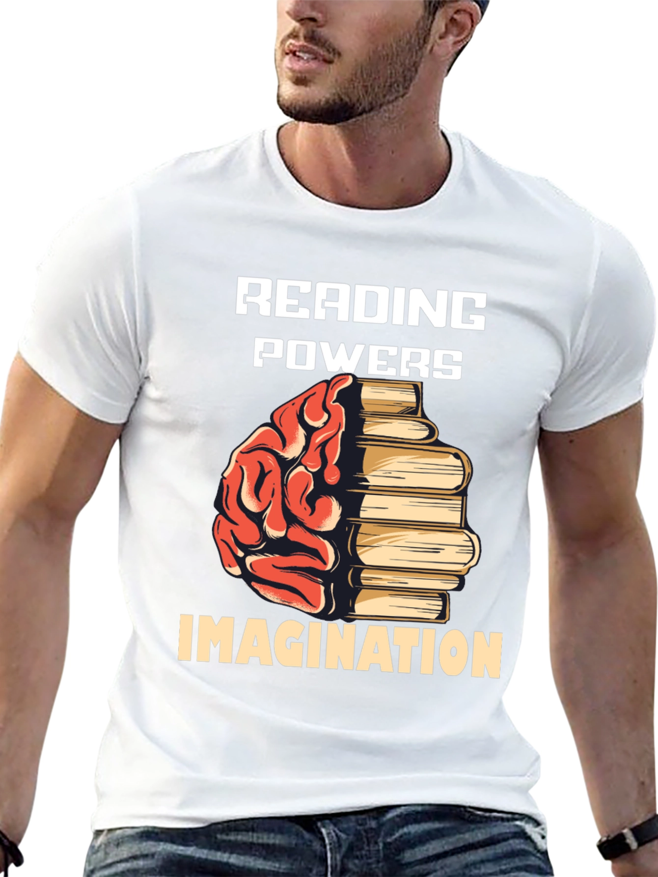 Reading Powers Imagination T-Shirt
