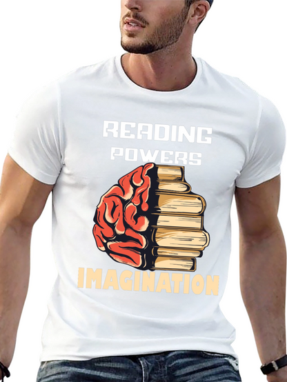Reading Powers Imagination T-Shirt