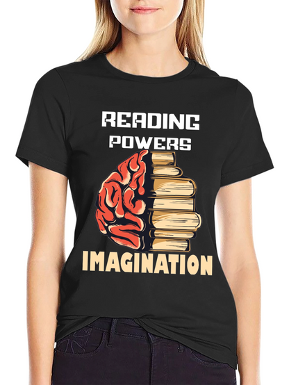 Reading Powers Imagination T-Shirt