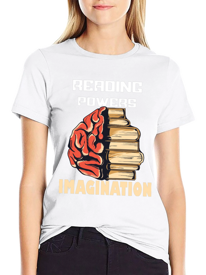 Reading Powers Imagination T-Shirt