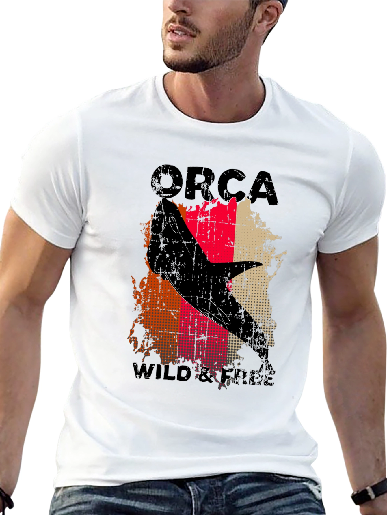 Orca Wild & Free Graphic T-Shirt