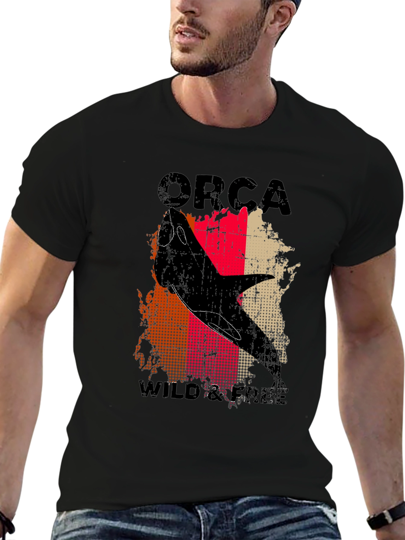 Orca Wild & Free Graphic T-Shirt