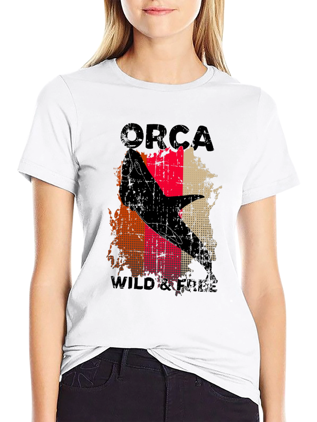 Orca Wild & Free Graphic T-Shirt